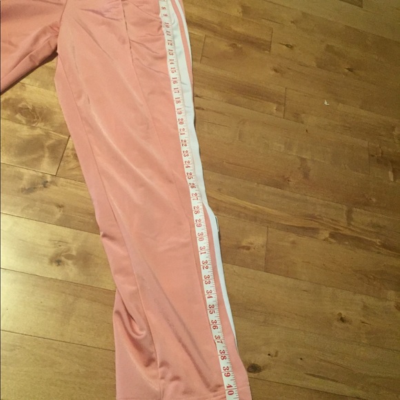 Adidas XL pink tearaway pants UK 14 - Picture 11 of 12